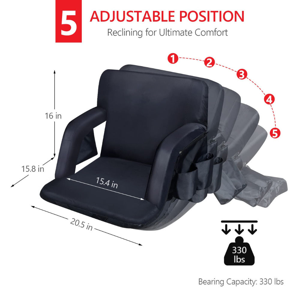 Lux Heated Stadium Seats