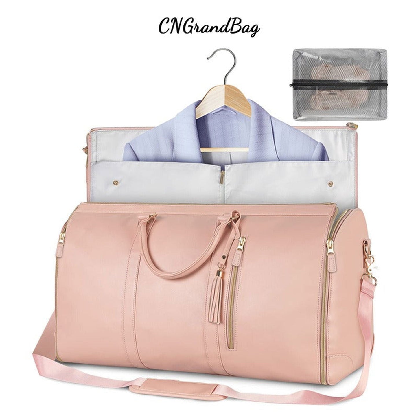 Large Capacity Transforming Garment Duffle