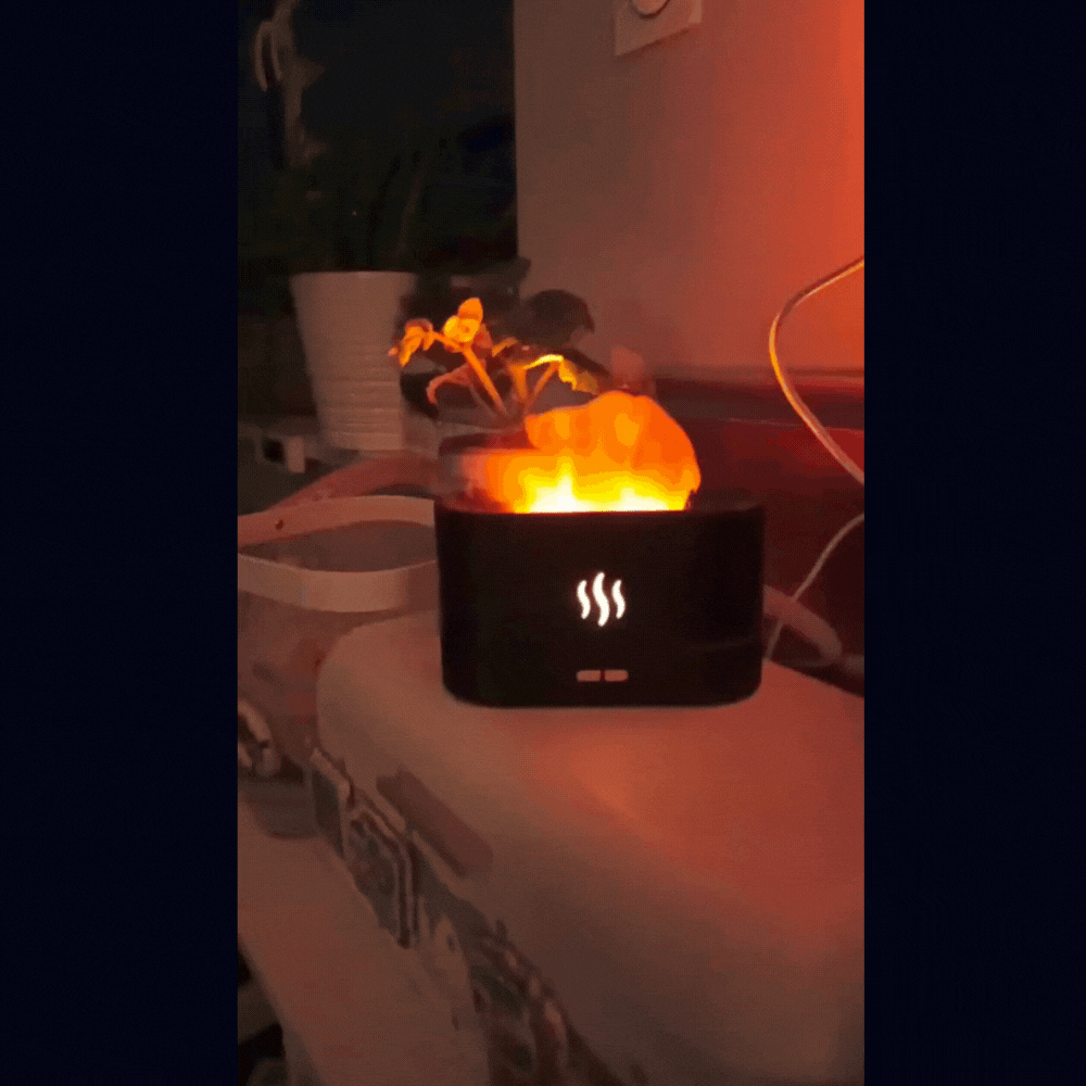 Flame Air Aroma Diffuser Humidifier-Colors