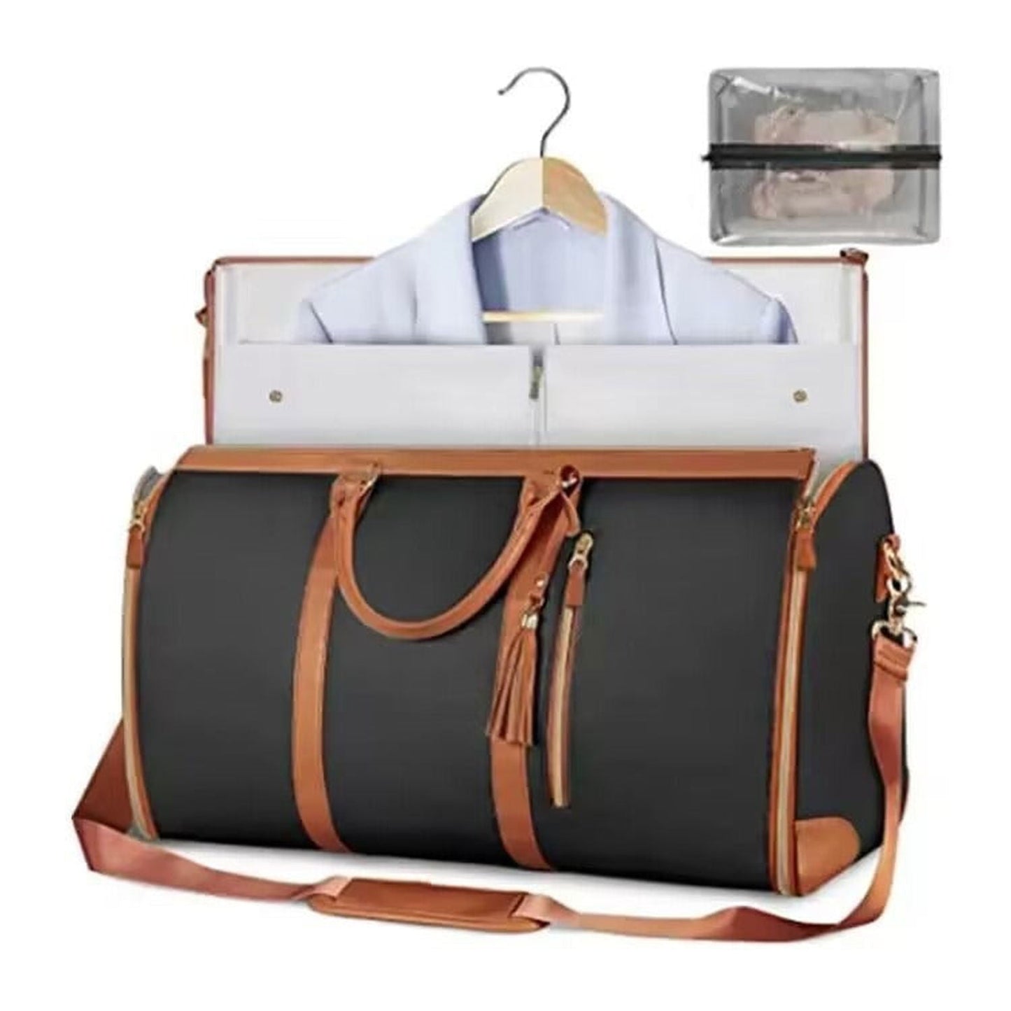 Large Capacity Transforming Garment Duffle