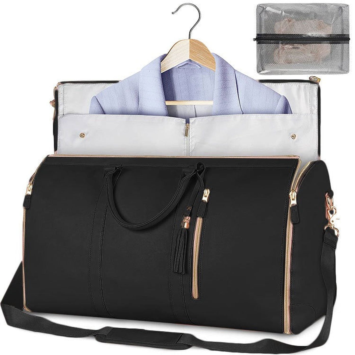 Large Capacity Transforming Garment Duffle