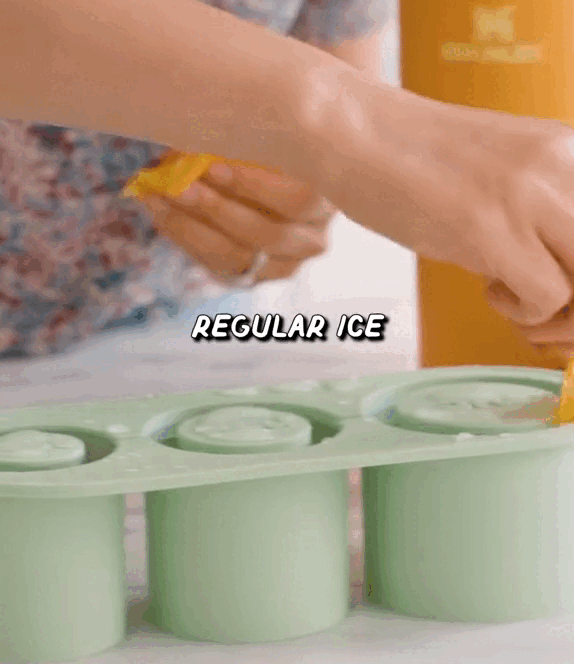 Chill Master Tumbler Ice Cube Maker 30Oz-40Oz, 3 Pcs Silicone