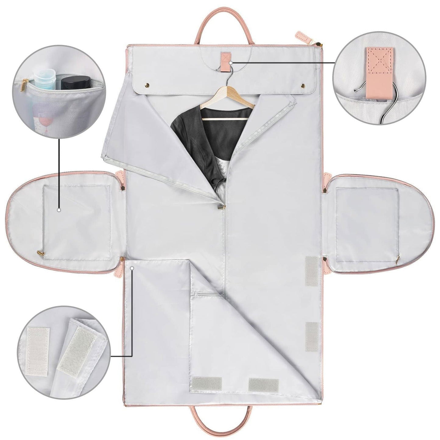 Large Capacity Transforming Garment Duffle