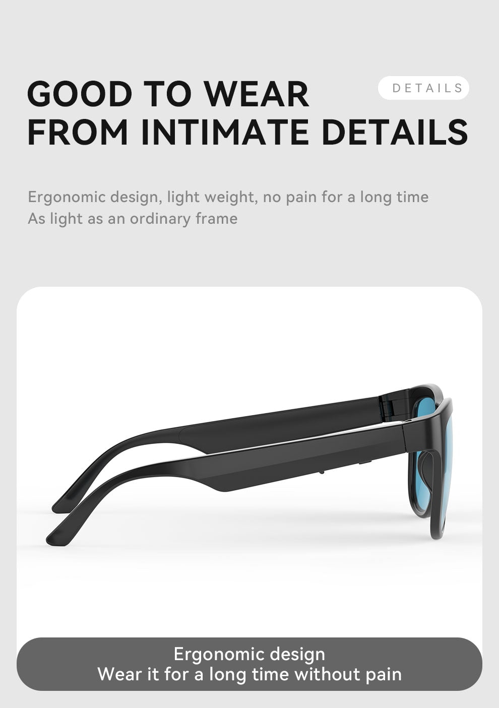 SonicShades™ Classic Bluetooth Smart Polarized Sunglasses