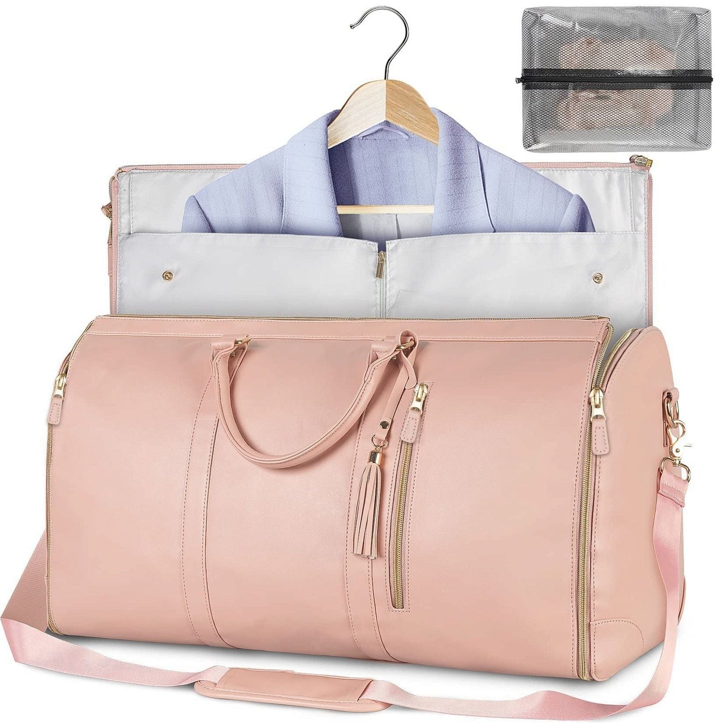 Large Capacity Transforming Garment Duffle