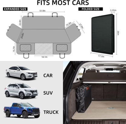 Hard-Bottom Dog Car Seat Extender
