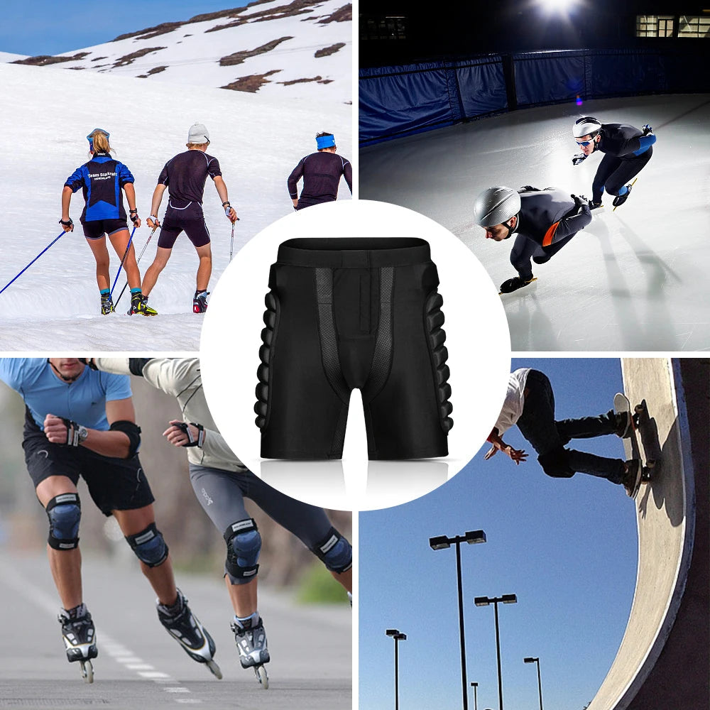 H2T IMPACT PRO ARMOR™ - Impact Protection Shorts for Snowboarding and Skiing