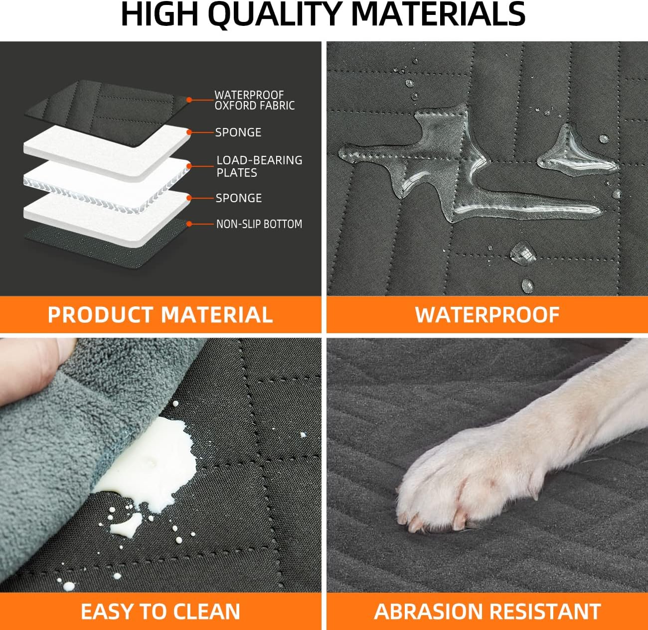 Hard-Bottom Dog Car Seat Extender
